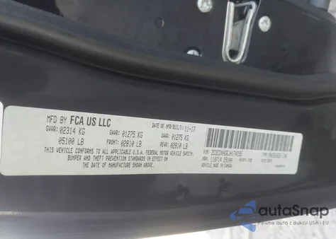 2018 Dodge Charger Sxt Plus Rwd z USA, uszkodzony, nr VIN 2C3CDXHG6JH174295